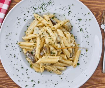 Penne ai funghi porcini, Val di Rabbi Trentino