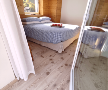 Camera matrimoniale di casa Peter