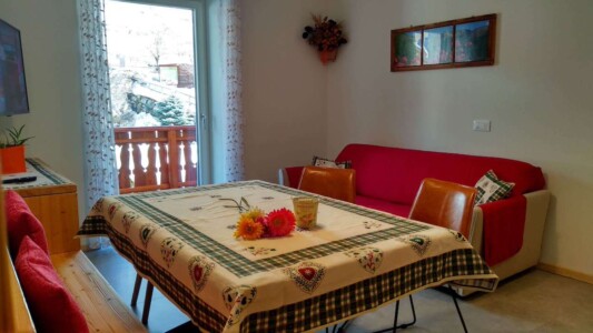 la casa vacanze in Val di Rabbi